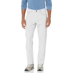 imageAmazon Essentials Mens StraightFit 5Pocket Comfort Stretch Chino Pant Previously GoodthreadsLight Grey