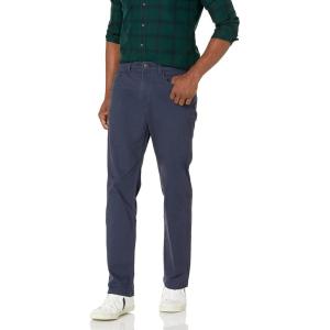 imageAmazon Essentials Mens StraightFit 5Pocket Comfort Stretch Chino Pant Previously GoodthreadsNavy