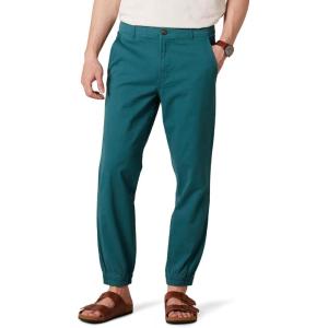 imageAmazon Essentials Mens StraightFit Chino Jogger PantWashed Teal Green