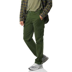 imageAmazon Essentials Mens StraightFit Stretch Cargo Pant Available in Big ampamp TallDark Olive