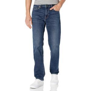 imageAmazon Essentials Mens StraightFit Stretch JeanDark Blue Vintage
