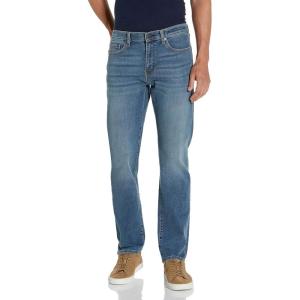imageAmazon Essentials Mens StraightFit Stretch JeanMedium Blue Vintage