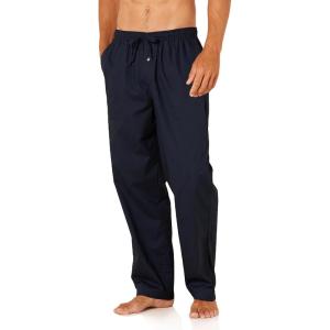 imageAmazon Essentials Mens StraightFit Woven Pajama Pant with PocketsNavy