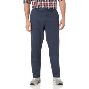 imageAmazon Essentials Mens StraightFit WrinkleResistant FlatFront Chino PantNavy