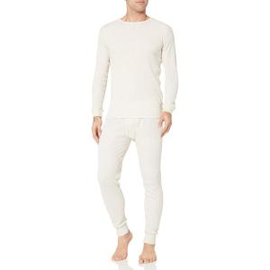 imageAmazon Essentials Thermal Long Johns Underwear Set for MenNatural