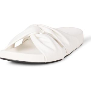 imageAmazon Essentials Womens Twist Slide SandalWhite