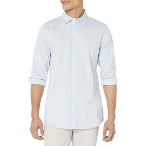 imageAmazon Essentials mens Aem20237f23White Pinstripe