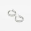 imageAmazon Essentials 14K Gold or Sterling Silver Plated Polished Dome HoopSilver