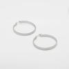imageAmazon Essentials 14K Gold or Sterling Silver Plated Polished Dome HoopSilver