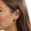 imageAmazon Essentials 14K Gold or Sterling Silver Stud ampamp Hoop SetYellow Gold