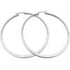 imageAmazon Essentials Gold Plated or Stainless Steel Flattened Hoop Earrings previously Amazon CollectionStainless steel