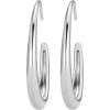 imageAmazon Essentials JHoop Earrings 317mmWhite