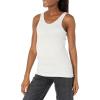 imageAmazon Essentials Maternity Tank Tops for Women Comfortable and Stylish Basics Pack of 2BeigeBlack