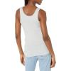 imageAmazon Essentials Maternity Tank Tops for Women Comfortable and Stylish Basics Pack of 2IvoryLight Grey Heather