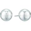 imageAmazon Essentials Plated Sterling Silver Polished Ball Stud Earrings  previously Amazon CollectionSilver