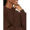 imageAmazon Essentials Ribbed Long Sleeve Sweaters for Women CrewneckEspresso