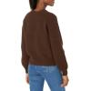 imageAmazon Essentials Ribbed Long Sleeve Sweaters for Women CrewneckEspresso