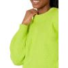 imageAmazon Essentials Ribbed Long Sleeve Sweaters for Women CrewneckLime Green