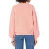 imageAmazon Essentials Ribbed Long Sleeve Sweaters for Women CrewneckPeach