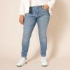 imageAmazon Essentials Skinny Jeans for Women High Waist Stretchy DenimLight Wash