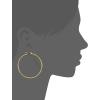imageAmazon Essentials Stainless Steel Rounded Tube Hoop Earrings  previously Amazon CollectionYellow Gold
