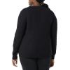 imageAmazon Essentials Womens 100 Cotton Crewneck Cable SweaterBlack