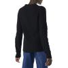 imageAmazon Essentials Womens 100 Cotton Crewneck Cable SweaterBlack