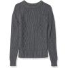 imageAmazon Essentials Womens 100 Cotton Crewneck Cable SweaterCharcoal Heather