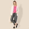 imageAmazon Essentials Womens 100 Cotton RegularFit LongSleeve VNeck TShirtHot Pink