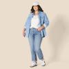 imageAmazon Essentials Womens 100 Cotton RegularFit LongSleeve VNeck TShirtWhite