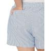 imageAmazon Essentials Womens 5quot Inseam Drawstring Linen Blend Shorts Available in Plus SizeBlue White Stripe