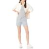imageAmazon Essentials Womens 5quot Inseam Drawstring Linen Blend Shorts Available in Plus SizeBlue White Stripe