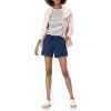 imageAmazon Essentials Womens 5quot Inseam Drawstring Linen Blend Shorts Available in Plus SizeDark Blue