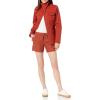 imageAmazon Essentials Womens 5quot Inseam Drawstring Linen Blend Shorts Available in Plus SizeTerracotta