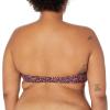 imageAmazon Essentials Womens Bandeau Swimsuit Top Available in Plus Size  Discontinued ColorsBrick Red Leopard