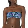 imageAmazon Essentials Womens Bandeau Swimsuit Top Available in Plus Size  Discontinued ColorsDeep Blue Paisley