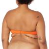 imageAmazon Essentials Womens Bandeau Swimsuit Top Available in Plus Size  Discontinued ColorsOrange