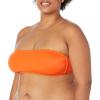 imageAmazon Essentials Womens Bandeau Swimsuit Top Available in Plus Size  Discontinued ColorsOrange