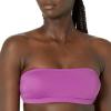 imageAmazon Essentials Womens Bandeau Swimsuit Top Available in Plus Size  Discontinued ColorsViolet