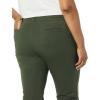 imageAmazon Essentials Womens BiStretch Full Length Straight Leg PantDark Green
