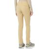 imageAmazon Essentials Womens BiStretch Full Length Straight Leg PantTan