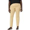 imageAmazon Essentials Womens BiStretch Full Length Straight Leg PantTan