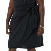 imageAmazon Essentials Womens Cap Sleeve BoatNeck Faux Wrap DressBlack