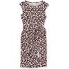 imageAmazon Essentials Womens Cap Sleeve BoatNeck Faux Wrap DressMulticolor Floral