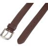 imageAmazon Essentials Womens Casual Skinny Jean Belt with Single Prong Buckle Available in Plus SizeBrown