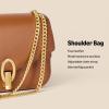imageAmazon Essentials Womens Chain Shoulder BagBrown Faux Crocodile