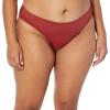 imageAmazon Essentials Womens Classic Bikini Swimsuit BottomBrick Red