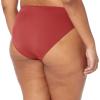 imageAmazon Essentials Womens Classic Bikini Swimsuit BottomBrick Red