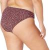 imageAmazon Essentials Womens Classic Bikini Swimsuit BottomBrick Red Leopard