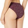 imageAmazon Essentials Womens Classic Bikini Swimsuit BottomBrick Red Leopard